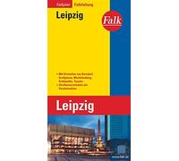 Falk Falkplan Falkfaltung Leipzig 1:22 500: mit Ortsteilen von Borsdorf, Großpösna, Markkleeberg, Schkeuditz, Taucha