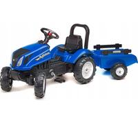 Tracteur enfant New Holland avec remorque 2 à 5 ans - Falk