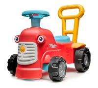 Falk Toys Porteur tracteur Maurice – Volant directionnel, assise ouvrante – 90% recyclé