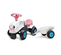 Falk Toys Tracteur Rainbow Farm avec remorque