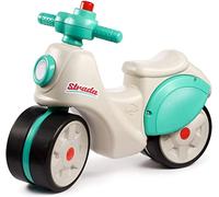 Falk - Scooter Draisienne - Strada - Guidon directionnel & Roues silencieuses - 801S - Crème & Vert - Dès 12 Mois