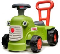 Falk Scooter et marcheur 2en1 tracteur Claas vert avec volant