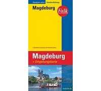 Falk Stadtplan Extra Standardfaltung Magdeburg 1:20 000: Straßenverzeichnis mit Postleitzahlen. Standardfaltung