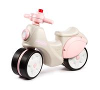 Falk Strada Scooter draisienne 1er âge à roues silencieuses crème et rose - 59 x 24 x 48 cm