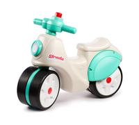 Falk Strada Trottinette pour tout-petits à roues silencieuses - Crème et vert - Petits aventuriers - 59 x 24 x 48 cm - 1