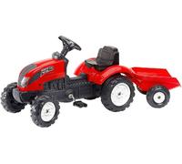 FALK Tracteur à pédales autoporté Country Farmer rouge