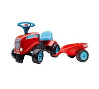 Falk Traktor Go ! avec remorque et autocollants -