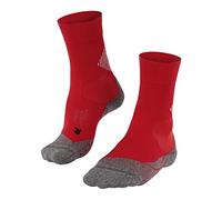 FALKE 4 GRIP U SO respirantes séchage rapide 1 paire, Chaussettes Mixte, Rouge (Scarlet 8079), 39-41