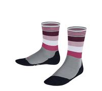 FALKE Active Fox K So coton fil fonctionnel respirantes fantaisie 1 paire, Chaussettes Mixte enfant, Gris Silver 3290, 35-38