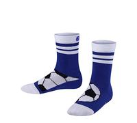 FALKE Active Soccer K SO coton motif fantaisie 1 paire, Chaussettes Mixte enfant, Bleu (Cobalt Blue 6054), 23-26