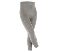 Falke Active Warm K Le Laine épais Unis 1 Paire, Leggings Mixte Enfant, Gris (Mid Grey Melange 3530), 134-146