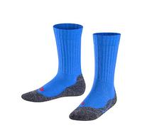 FALKE Active Warm K So laine respirantes unies 1 paire, Chaussettes Mixte enfant, Bleu Cobalt Blue 6054, 19-22