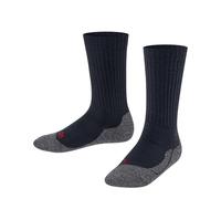 FALKE Active Warm K So laine respirantes unies 1 paire, Chaussettes Mixte enfant, Bleu Space Blue 6116, 31-34