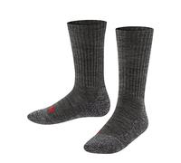 FALKE Active Warm K So laine respirantes unies 1 paire, Chaussettes Mixte enfant, Gris Asphalt Melange 3180, 39-42