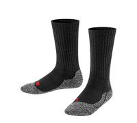 FALKE Chaussettes de sport gris foncé / rouge / noir, Taille 39-42
