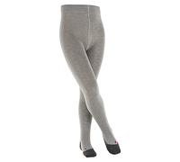 FALKE Active Warm K Ti laine épais unis 1 paire, Collants Mixte enfant, Gris Mid Grey Melange 3530, 98-104