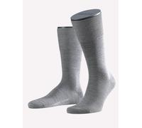 FALKE Chaussettes 'Airport' gris foncé, Taille 43-44