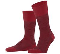 Falke Airport Herringstripe chevrons La laine Chaussettes - rouge