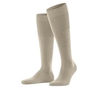 FALKE Airport M Kh laine coton unies 1 paire, Chaussettes longues Homme, Beige Melange 4043, 41-42