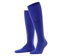 FALKE Airport M Kh laine coton unies 1 paire, Chaussettes longues Homme, Bleu Sapphire 6055, 41-42