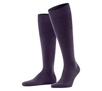 FALKE Airport M Kh laine coton unies 1 paire, Chaussettes longues Homme, Bleu Wine Berry 8860, 45-46