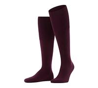 FALKE Airport M Kh laine coton unies 1 paire, Chaussettes longues Homme, Rouge Barolo 8596, 43-44
