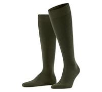 FALKE Airport M Kh laine coton unies 1 paire, Chaussettes longues Homme, Vert Grass 7431, 45-46