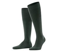 FALKE Airport M Kh laine coton unies 1 paire, Chaussettes longues Homme, Vert Hunter Green 7441, 39-40