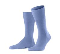FALKE Airport M So laine coton unies 1 paire, Chaussettes Homme, Bleu Cornflower Blue 6554, 43-44