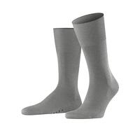 FALKE Airport M SO laine coton unies 1 paire, Chaussettes Homme, Gris (Lunar 3225), 41-42
