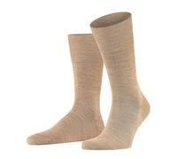 FALKE Airport M So laine coton unies 1 paire, Chaussettes Homme, Marron Nutmeg Melange 5410, 41-42