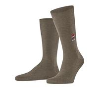 FALKE Airport M So laine coton unies 1 paire, Chaussettes Homme, Marron Nutmeg Melange 5410 Santa Chimney, 41-42