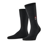 FALKE Airport M So laine coton unies 1 paire, Chaussettes Homme, Noir Black 3000 Santa Chimney, 45-46