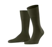 FALKE Airport M So laine coton unies 1 paire, Chaussettes Homme, Vert Grass 7431, 41-42
