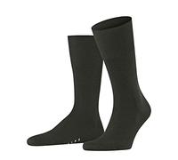 FALKE Airport M So laine coton unies 1 paire, Chaussettes Homme, Vert Green Melange 7155, 45-46
