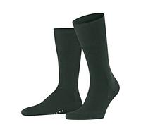 FALKE Airport M So laine coton unies 1 paire, Chaussettes Homme, Vert Hunter Green 7441, 41-42