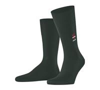 FALKE Airport M So laine coton unies 1 paire, Chaussettes Homme, Vert Hunter Green 7441 Santa Chimney, 39-40