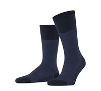 FALKE Airport M So Laine Coton Unies Chaussettes, Bleu Space Blue 6116 Herringstripe, 43-46 Homme