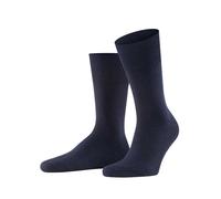 FALKE Airport Plus M So laine coton unies 1 paire, Chaussettes Homme, Bleu Dark Navy 6370, 45-46