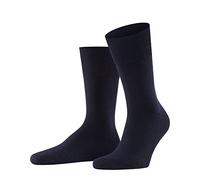 FALKE Airport Plus M So laine coton unies 1 paire, Chaussettes Homme, Bleu Dark Navy 6370, 39-40