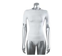 Falke Athletic Short Sleeve Shirt Femme Blanc - Base-layers de running femmes L