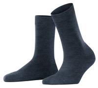 Falke Aux femmes Climawool Plaine Polyamide Chaussettes - Marine