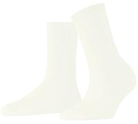 Falke Aux femmes Cotton Rib Plaine Coton Chaussettes - blanc