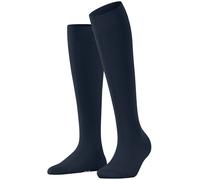 Falke Aux femmes Cotton Touch Plaine Coton Chaussettes - Bleu