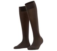 Falke Aux femmes Cotton Touch Plaine Coton Chaussettes - marron