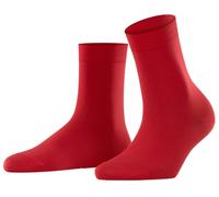 Falke Aux femmes Cotton Touch Plaine Coton Chaussettes - rouge