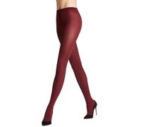 Falke Aux femmes Cotton Touch Plaine Coton Collants - Bourgogne