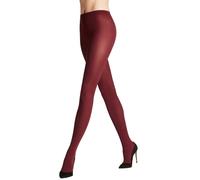 Falke Aux femmes Cotton Touch Plaine Coton Collants - Bourgogne