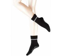 Falke Aux femmes Cuddle Pad Plaine Coton Chaussettes - Noir