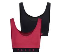 Falke Aux femmes Daily Comfort Plaine Coton Bralettes - Rose
